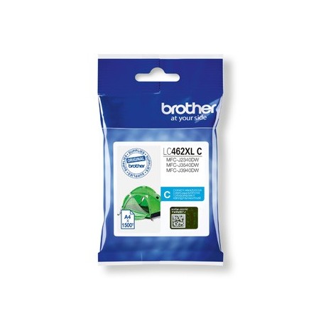 Brother oryginalny ink / tusz LC-462XLC, cyan, 1500s