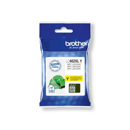 Brother oryginalny ink / tusz LC-462XLY, yellow, 1500s Brother oryginalny ink / tusz LC-462XLY, yellow, 1500s