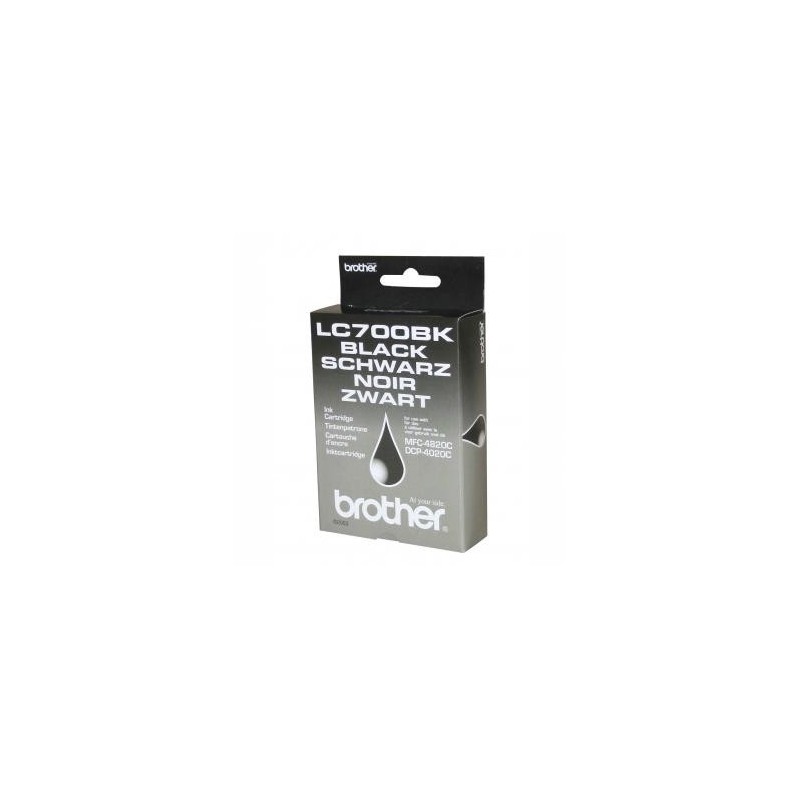 Brother oryginalny ink / tusz LC-700BK, black, 480s