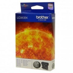 Brother oryginalny ink / tusz LC-980BK, black, 300s Brother oryginalny ink / tusz LC-980BK, black, 300s