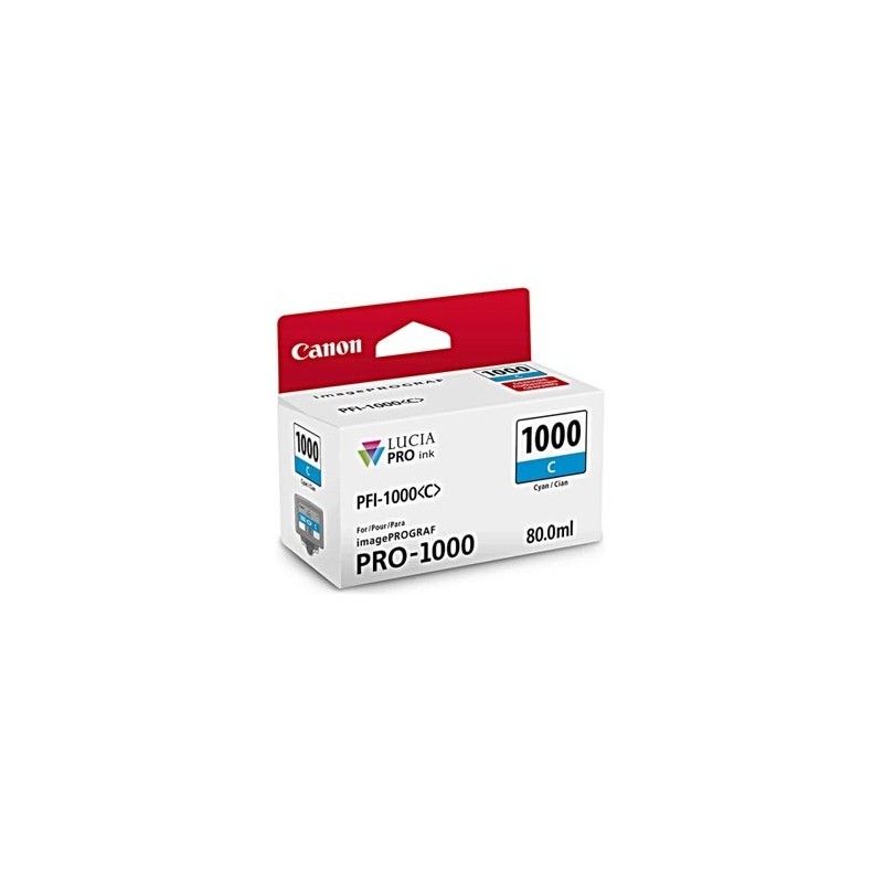Canon oryginalny ink / tusz PFI-1000 C, 0547C001, cyan, 5025s, 80ml, -