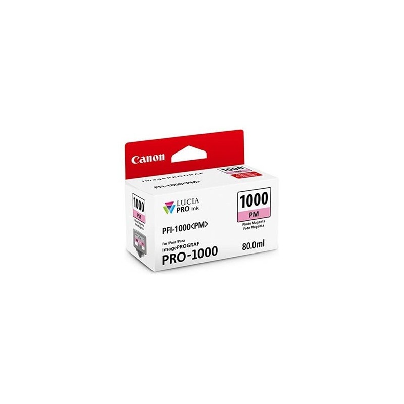 Canon oryginalny ink / tusz PFI-1000 PM, 0551C001, photo magenta, 3755s, 80ml, -