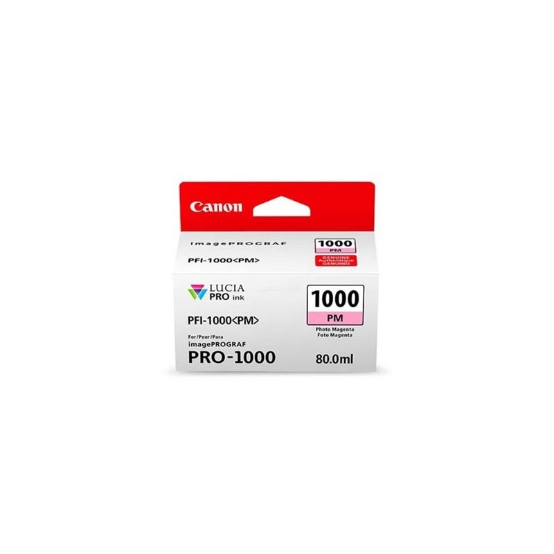 Canon oryginalny ink / tusz PFI-1000 PM, 0551C001, photo magenta, 3755s, 80ml, -