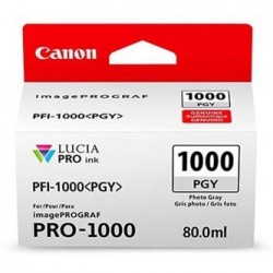 Canon oryginalny ink / tusz PFI-1000 PGY, 0553C001, photo grey, 3165s, 80ml, - Canon oryginalny ink / tusz PFI-1000 PGY, 0553C001, photo grey, 3165s, 80ml, -