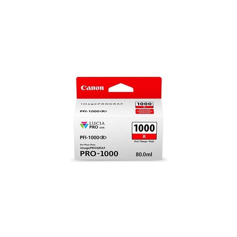Canon oryginalny ink / tusz PFI-1000 R, 0554C001, red, 5355s, 80ml, -