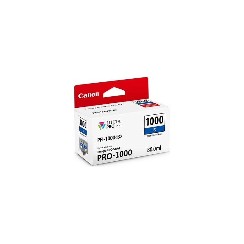 Canon oryginalny ink / tusz PFI-1000 B, 0555C001, blue, 4875s, 80ml, -