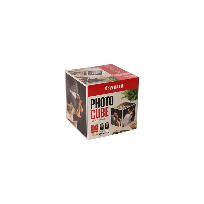 Canon Photo CUBE Creative Pack White PINK oryginalny ink / tusz PG-540/CL-541/PP-201, 5225B016, black/color, Multi-pack -