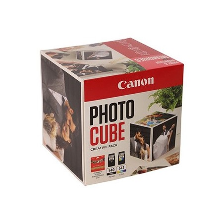 Canon Photo CUBE Creative Pack White PINK oryginalny ink / tusz PG-540/CL-541/PP-201, 5225B016, black/color, Multi-pack - Canon Photo CUBE Creative Pack White PINK oryginalny ink / tusz PG-540/CL-541/PP-201, 5225B016, black/color, Multi-pack -