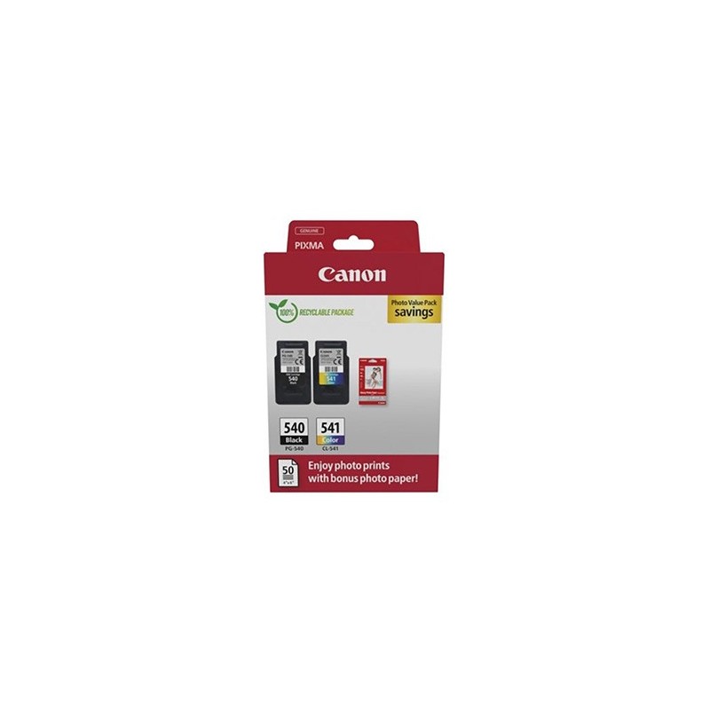Canon oryginalny ink / tusz PG-540/CL-541/GP-501, 5225B013, black/color, Multi-pack -