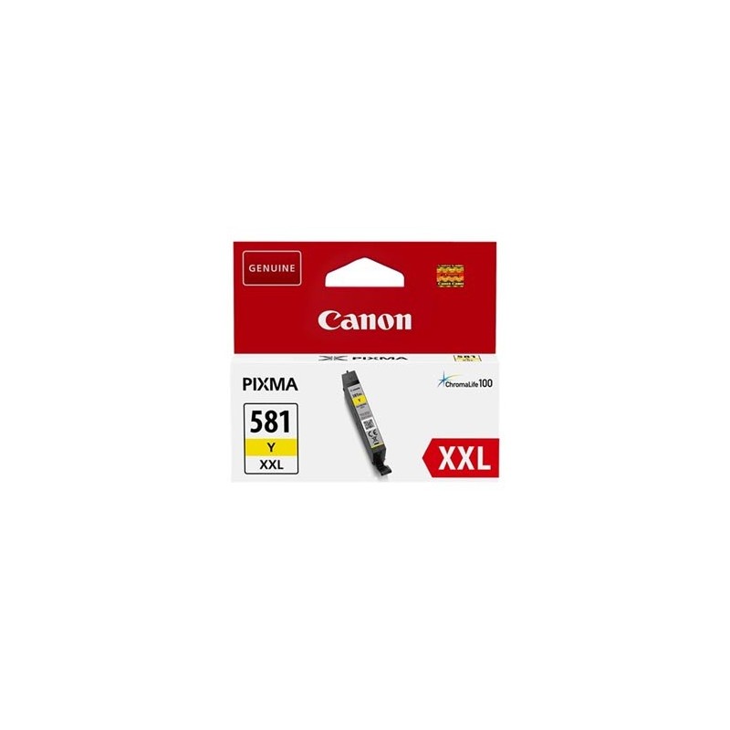 Canon oryginalny ink / tusz CLI-581 XXL Y, 1997C001, yellow, 11.7ml, very high capacity, -