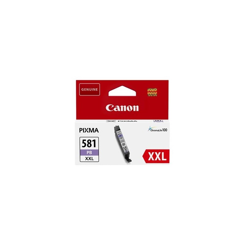 Canon oryginalny ink / tusz CLI-581 XXL PB, 1999C001, photo blue, 11.7ml, very high capacity, -