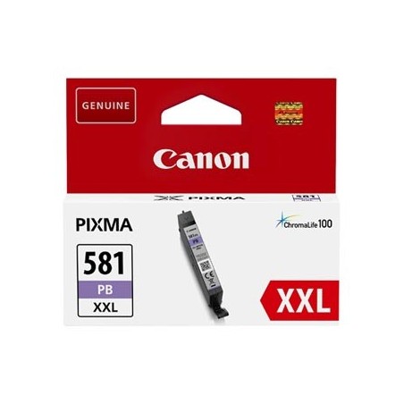 Canon oryginalny ink / tusz CLI-581 XXL PB, 1999C001, photo blue, 11.7ml, very high capacity, - Canon oryginalny ink / tusz CLI-581 XXL PB, 1999C001, photo blue, 11.7ml, very high capacity, -