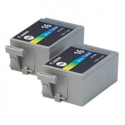 Canon oryginalny ink / tusz BCI-16 C, 9818A020, 9818A002, color, 2*100s, 2-pack - Canon oryginalny ink / tusz BCI-16 C, 9818A020, 9818A002, color, 2*100s, 2-pack -