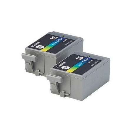Canon oryginalny ink / tusz BCI-16 C, 9818A020, 9818A002, color, 2*100s, 2-pack - Canon oryginalny ink / tusz BCI-16 C, 9818A020, 9818A002, color, 2*100s, 2-pack -
