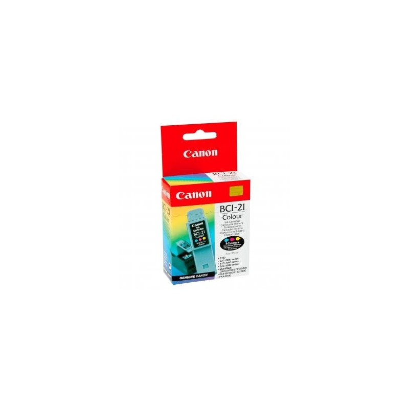 Canon oryginalny ink / tusz BCI-21 C, 0955A351, color, blistr, 120s, EOL