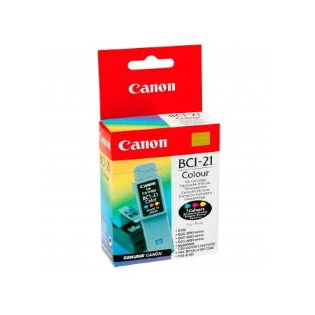 Canon oryginalny ink / tusz BCI-21 C, 0955A351, color, blistr, 120s, EOL