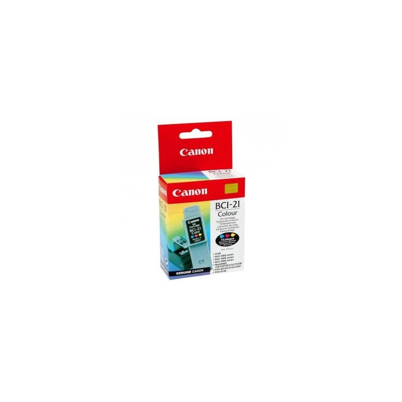 Canon oryginalny ink / tusz BCI-21 C, 0955A351, color, blistr, 120s, EOL Canon oryginalny ink / tusz BCI-21 C, 0955A351, color, blistr, 120s, EOL
