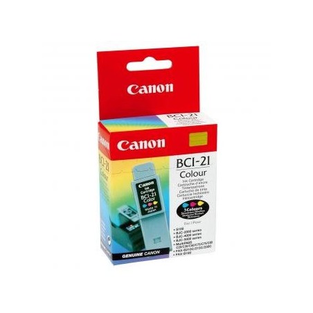 Canon oryginalny ink / tusz BCI-21 C, 0955A351, color, blistr, 120s, EOL Canon oryginalny ink / tusz BCI-21 C, 0955A351, color, blistr, 120s, EOL