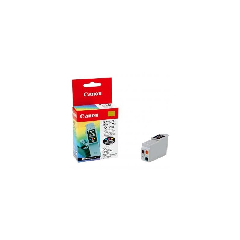 Canon oryginalny ink / tusz BCI-21 C, 0955A351, color, blistr, 120s, EOL Canon oryginalny ink / tusz BCI-21 C, 0955A351, color, blistr, 120s, EOL