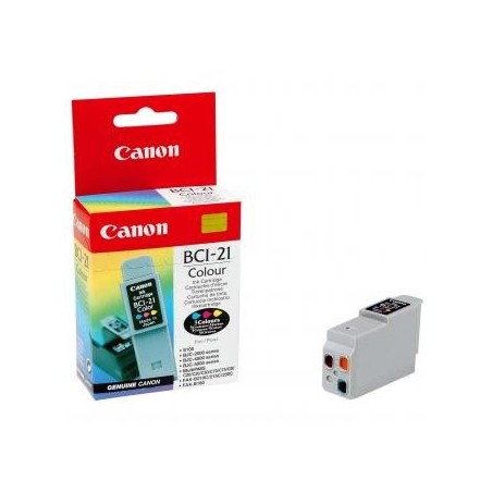 Canon oryginalny ink / tusz BCI-21 C, 0955A351, color, blistr, 120s, EOL Canon oryginalny ink / tusz BCI-21 C, 0955A351, color, blistr, 120s, EOL
