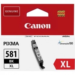 Canon oryginalny ink / tusz CLI-581 XL BK, 2052C001, black, 8,3ml, high capacity Canon oryginalny ink / tusz CLI-581 XL BK, 2052C001, black, 8,3ml, high capacity