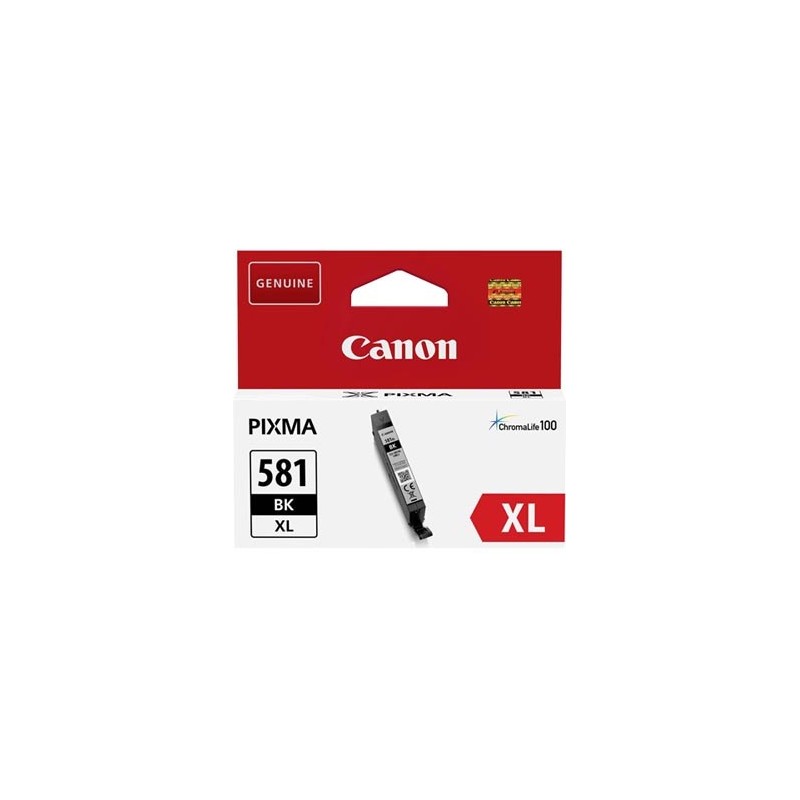 Canon oryginalny ink / tusz CLI-581 XL BK, 2052C001, black, 8,3ml, high capacity Canon oryginalny ink / tusz CLI-581 XL BK, 2052C001, black, 8,3ml, high capacity
