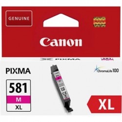 Canon oryginalny ink / tusz CLI-581 XL M, 2050C001, magenta, 8,3ml, high capacity Canon oryginalny ink / tusz CLI-581 XL M, 2050C001, magenta, 8,3ml, high capacity