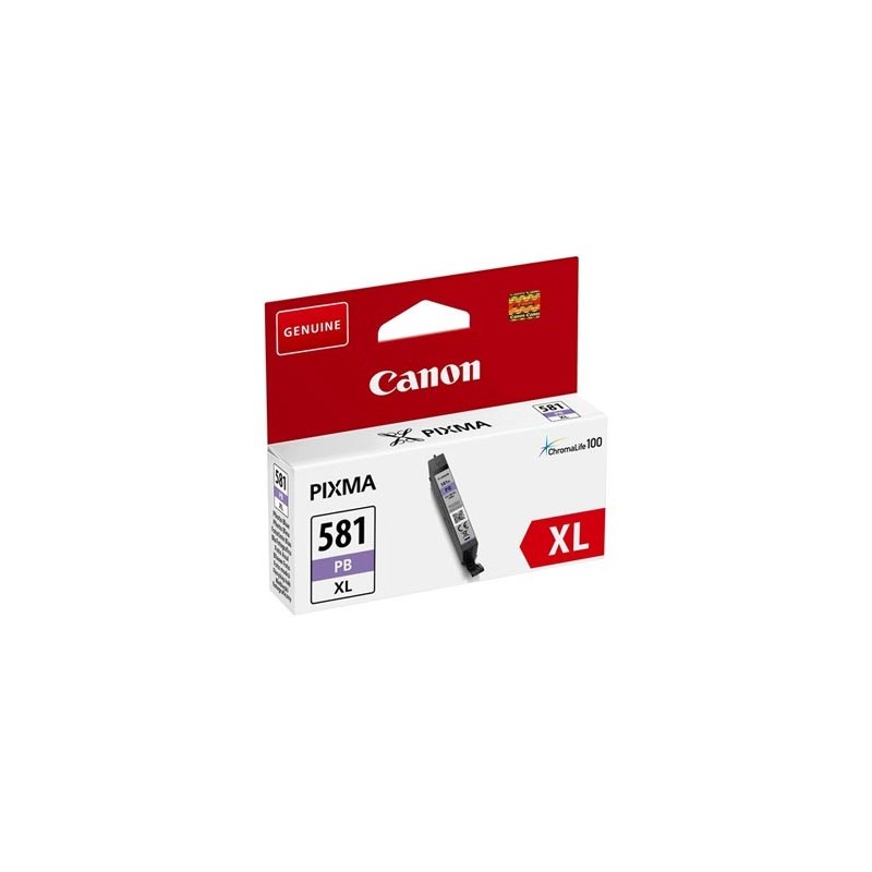 Canon oryginalny ink / tusz CLI-581 XL PB, 2053C001, photo blue, 8,3ml, high capacity