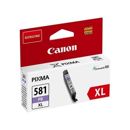 Canon oryginalny ink / tusz CLI-581 XL PB, 2053C001, photo blue, 8,3ml, high capacity