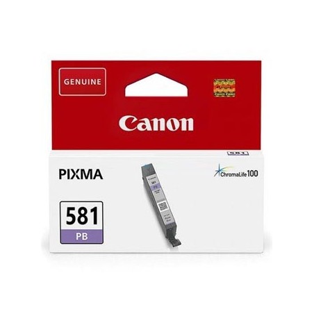 Canon oryginalny ink / tusz CLI-581 XL PB, 2053C001, photo blue, 8,3ml, high capacity Canon oryginalny ink / tusz CLI-581 XL PB, 2053C001, photo blue, 8,3ml, high capacity
