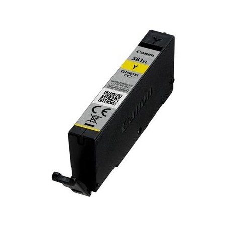 Canon oryginalny ink / tusz CLI-581 XL Y, 2051C001, yellow, 8,3ml, high capacity Canon oryginalny ink / tusz CLI-581 XL Y, 2051C001, yellow, 8,3ml, high capacity