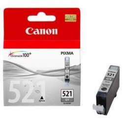Canon oryginalny ink / tusz CLI-521 GY, 2937B001, grey, 1395s, 9ml Canon oryginalny ink / tusz CLI-521 GY, 2937B001, grey, 1395s, 9ml
