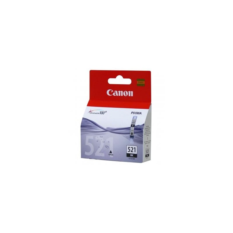Canon oryginalny ink / tusz CLI-521 BK, 2933B001, black, 665s, 9ml