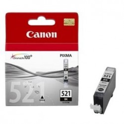 Canon oryginalny ink / tusz CLI-521 BK, 2933B001, black, 665s, 9ml Canon oryginalny ink / tusz CLI-521 BK, 2933B001, black, 665s, 9ml