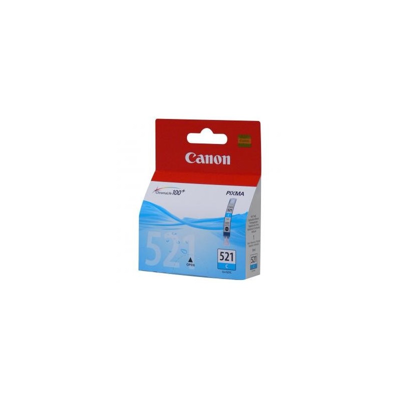 Canon oryginalny ink / tusz CLI-521 C, 2934B001, cyan, 505s, 9ml