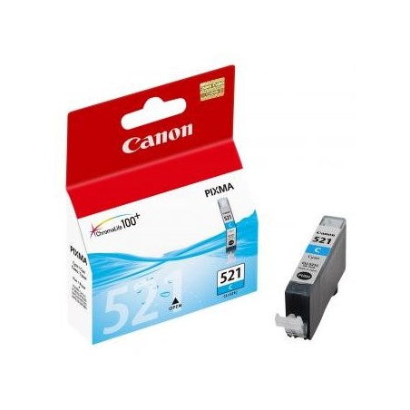 Canon oryginalny ink / tusz CLI-521 C, 2934B001, cyan, 505s, 9ml Canon oryginalny ink / tusz CLI-521 C, 2934B001, cyan, 505s, 9ml