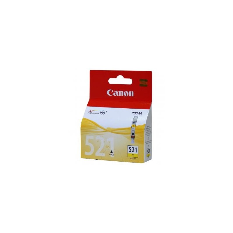 Canon oryginalny ink / tusz CLI-521 Y, 2936B001, yellow, 505s, 9ml