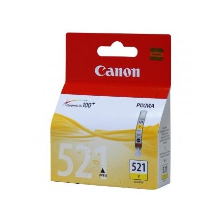 Canon oryginalny ink / tusz CLI-521 Y, 2936B001, yellow, 505s, 9ml