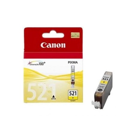 Canon oryginalny ink / tusz CLI-521 Y, 2936B001, yellow, 505s, 9ml