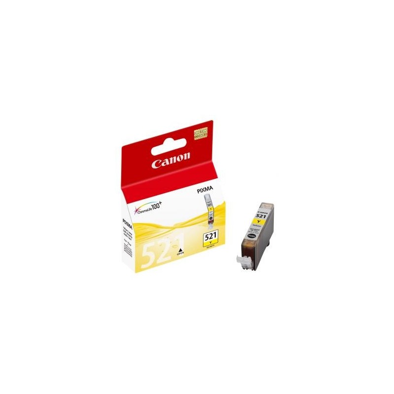 Canon oryginalny ink / tusz CLI-521 Y, 2936B001, yellow, 505s, 9ml