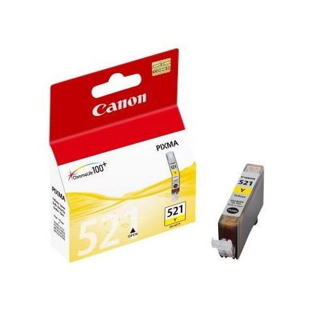 Canon oryginalny ink / tusz CLI-521 Y, 2936B001, yellow, 505s, 9ml
