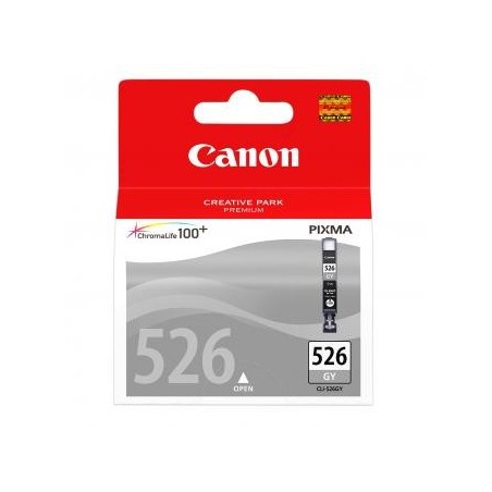 Canon oryginalny ink / tusz CLI-526 GY, 4544B001,4544B005, grey, 340s, 9 Canon oryginalny ink / tusz CLI-526 GY, 4544B001,4544B005, grey, 340s, 9