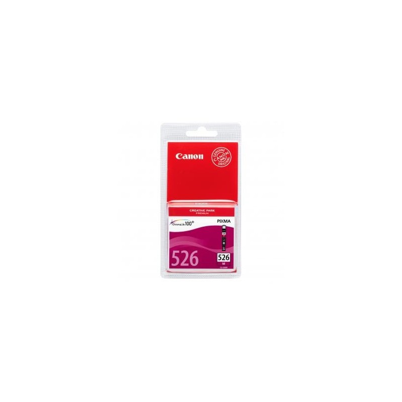 Canon oryginalny ink / tusz CLI-526 M, 4542B001, magenta, 9ml Canon oryginalny ink / tusz CLI-526 M, 4542B001, magenta, 9ml