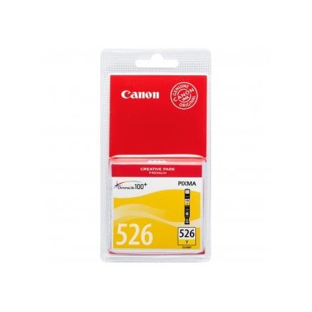 Canon oryginalny ink / tusz CLI-526 Y, 4543B001, yellow, 9ml Canon oryginalny ink / tusz CLI-526 Y, 4543B001, yellow, 9ml