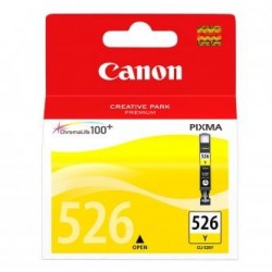 Canon oryginalny ink / tusz CLI-526 Y, 4543B006, yellow, blistr z ochroną, 9ml Canon oryginalny ink / tusz CLI-526 Y, 4543B006, yellow, blistr z ochroną, 9ml
