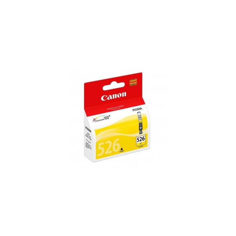 Canon oryginalny ink / tusz CLI-526 Y, 4543B006, yellow, blistr z ochroną, 9ml Canon oryginalny ink / tusz CLI-526 Y, 4543B006, yellow, blistr z ochroną, 9ml