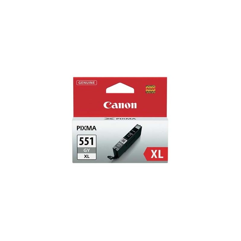 Canon oryginalny ink / tusz CLI-551 XL GY, 6447B001, grey, 665s, 11ml, high capacity Canon oryginalny ink / tusz CLI-551 XL GY, 6447B001, grey, 665s, 11ml, high capacity