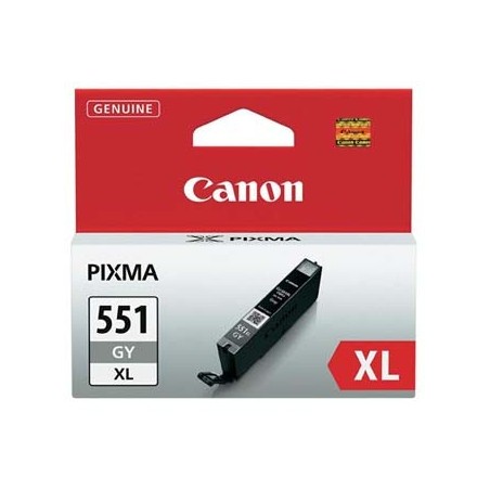 Canon oryginalny ink / tusz CLI-551 XL GY, 6447B001, grey, 665s, 11ml, high capacity Canon oryginalny ink / tusz CLI-551 XL GY, 6447B001, grey, 665s, 11ml, high capacity