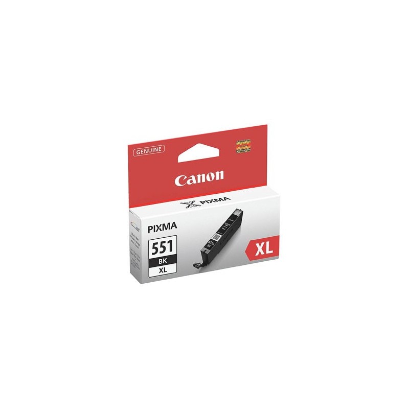 Canon oryginalny ink / tusz CLI-551 XL BK, 6443B001, black, 1130s, 11ml, high capacity
