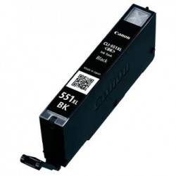 Canon oryginalny ink / tusz CLI-551 XL BK, 6443B001, black, 1130s, 11ml, high capacity Canon oryginalny ink / tusz CLI-551 XL BK, 6443B001, black, 1130s, 11ml, high capacity